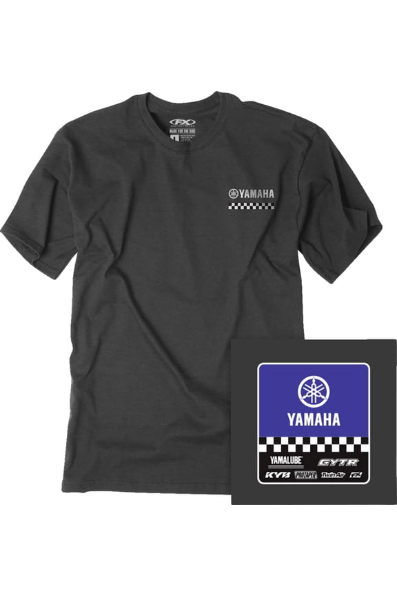 Yamaha Starting Line Mens Short Sleeve T-Shirt Black XL