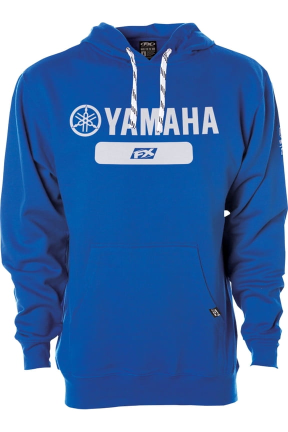 Yamaha University Mens Pullover Hoody Royal Blue LG