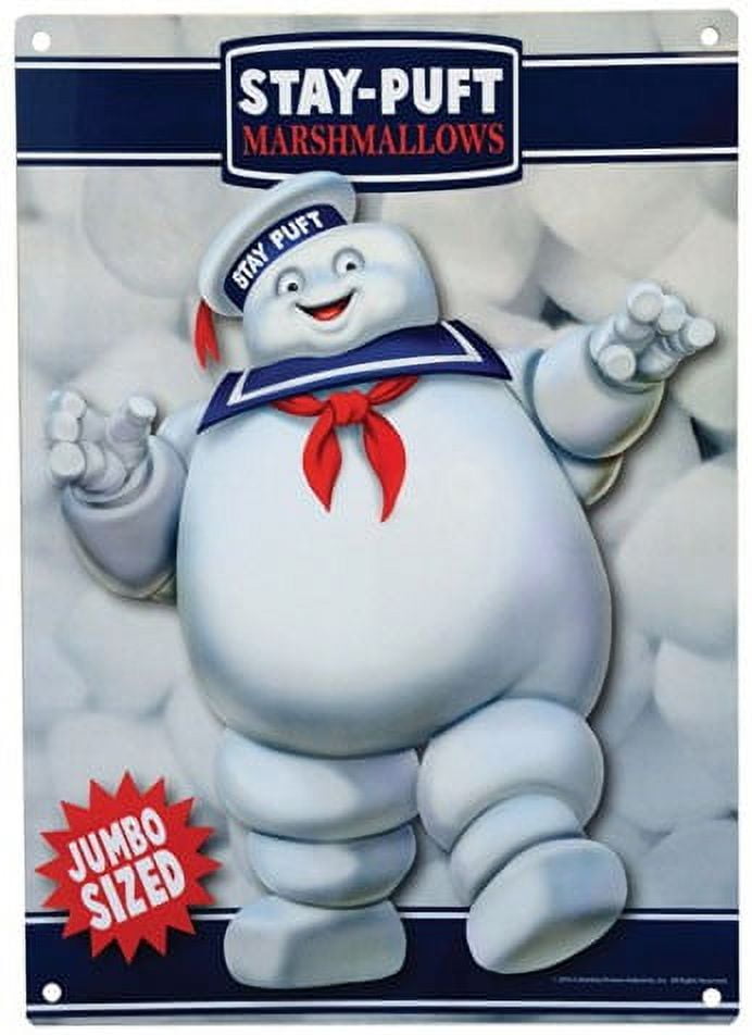Factory Entertainment Ghostbusters Stay Puft Metal Sign 89514