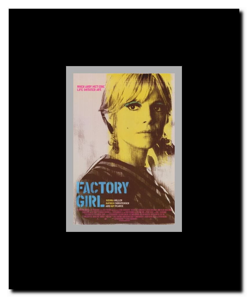 Factory Girl Framed Movie Poster
