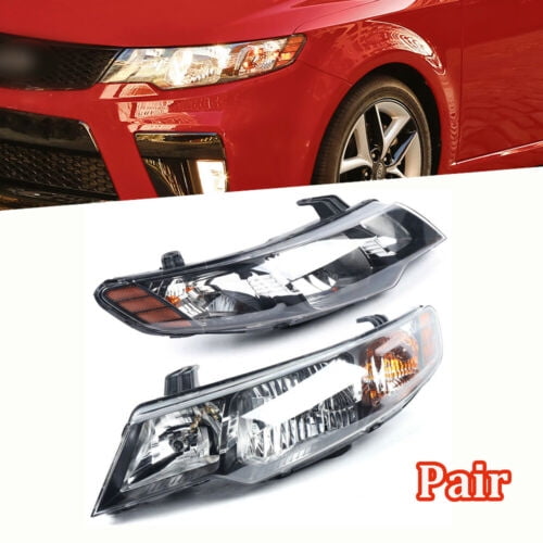 [Factory Halogen Style] For 2010 - 2013 Kia Forte/Forte Koup EX LX SX Headlights
