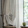 thumbnail image 1 of Factory Price!Cotton And Linen Material, Fashionable And Beautiful, Fringed Bohemian Style Curtains,Printed American Curtains,Suitable For Decorating Kitchens, Bedrooms,Study Rooms, 1 of 5