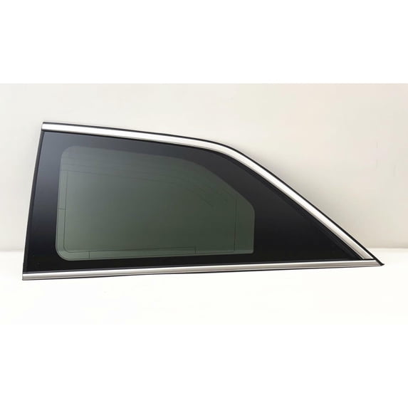 Factory Privacy Tinted With-Antenna Style Driver Left Side Quarter Window Quarter Glass Compatible with Honda Odyssey 2011-2017 Models