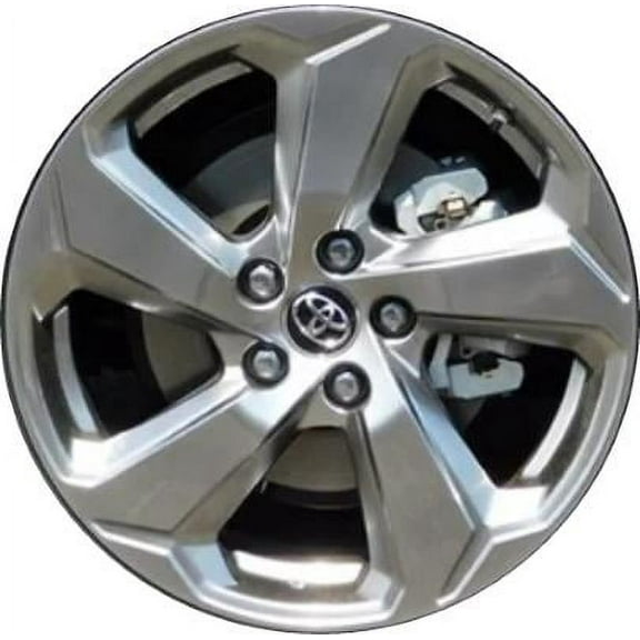 Factory Replacement New Alloy Wheel for 2019-2021 Toyota Rav-4 18x7 inch Hyper Silver Rim
