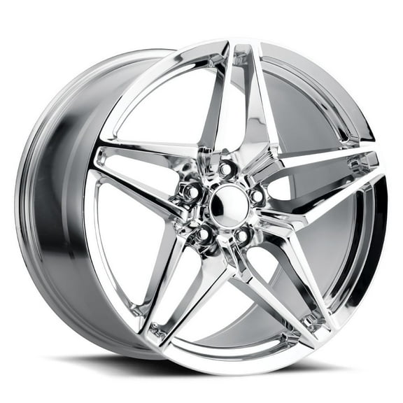 Factory Reproductions 18X9.5 5X4.75 +40 HB 70.3 C7 ZR1 CHROME WITH CAP Wheel Rim