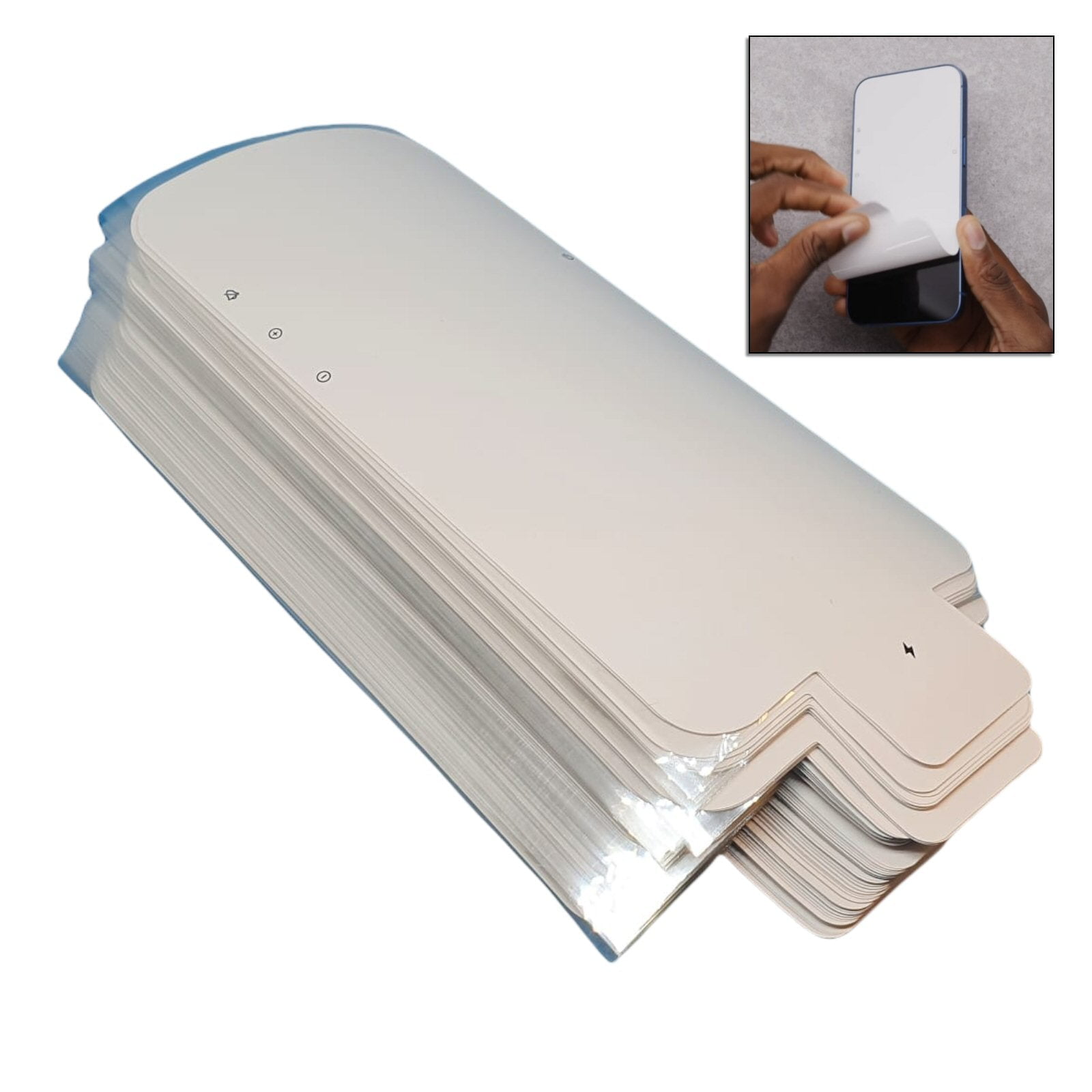 Factory Seal Compatible With iPhone 16 White Paper Card Screen