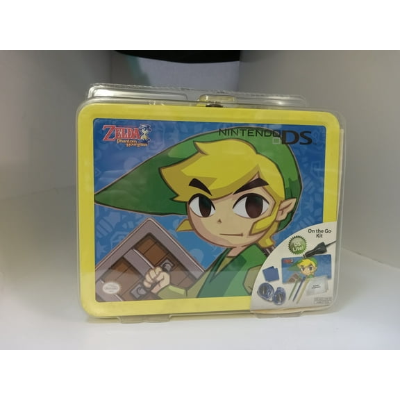 Factory Sealed Zelda lunch box - System Skin, Car Adapter and More for Nintendo DS lite