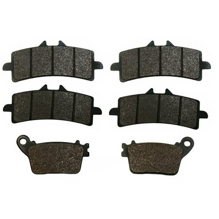 Factory Spec, (2)FS-498 (1)FS-494, Front & Rear Brake Pads compatible with Suzuki 2011-2016 GSX-R600