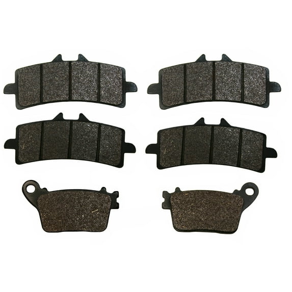 Factory Spec, (2)FS-498 (1)FS-494, Front & Rear Brake Pads compatible with Suzuki 2012-2016 GSX-R1000