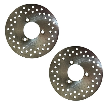 Factory Spec, Both Front Disc Brake Rotors Honda compatible with 2001-2008 TRX250EX & 2009-14 TRX250X Sportrax