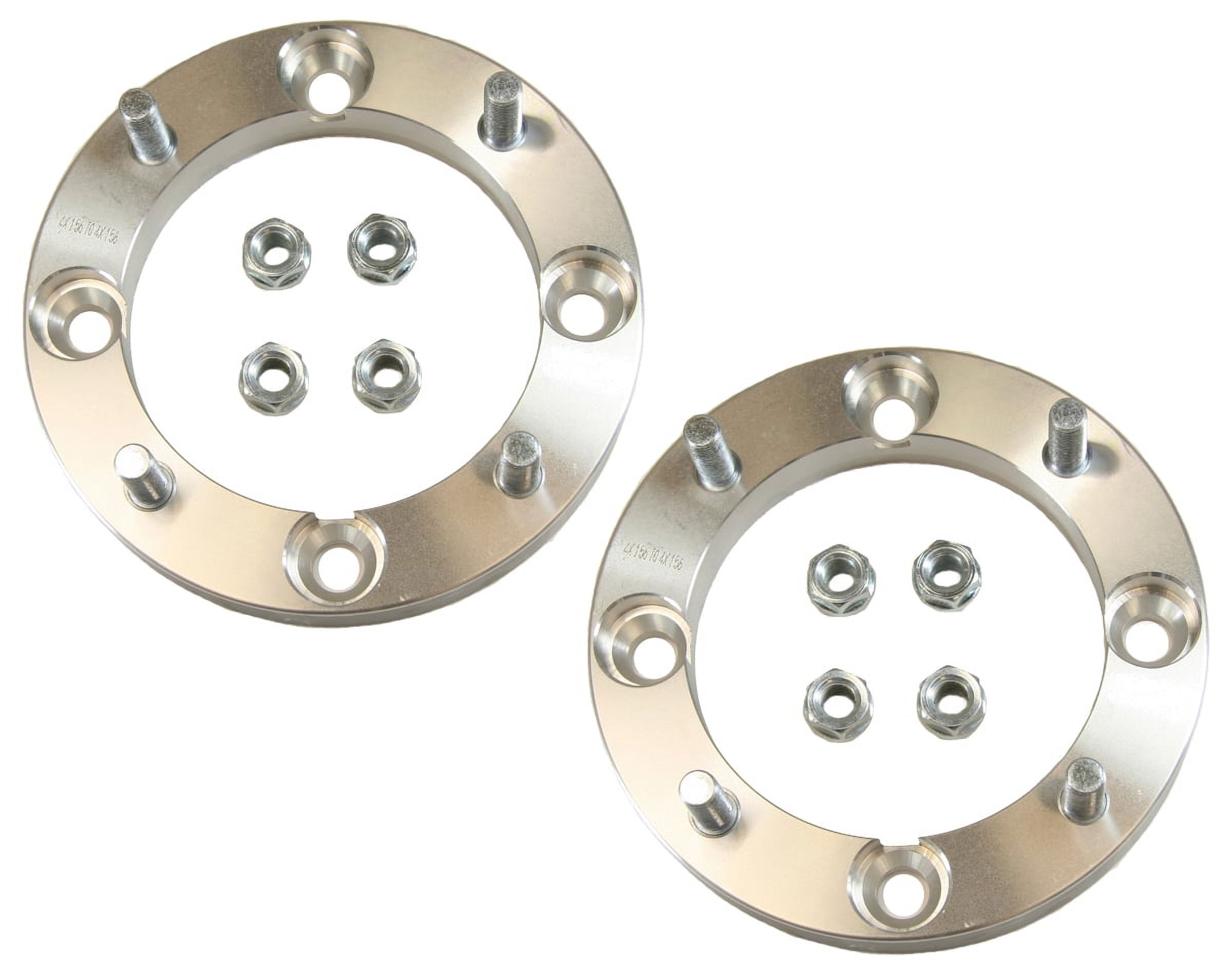 Factory Spec, FS218, 2x1" ATV Wheel Spacers 2" Total Spacing 4/156 Bolt Pattern M12x1.25