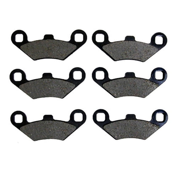 Factory Spec, FS-430, Front & Rear Brake Pads for Polaris fits 2007-2011 Hawkeye 300 2x4 & 4x4