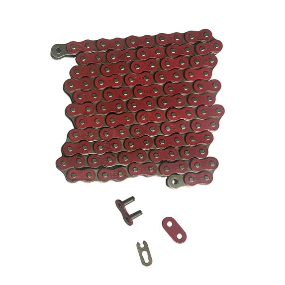 Factory Spec, FS-520-NZR, Heavy Duty Red Drive Chain 520x114 520 Pitch 114 Links