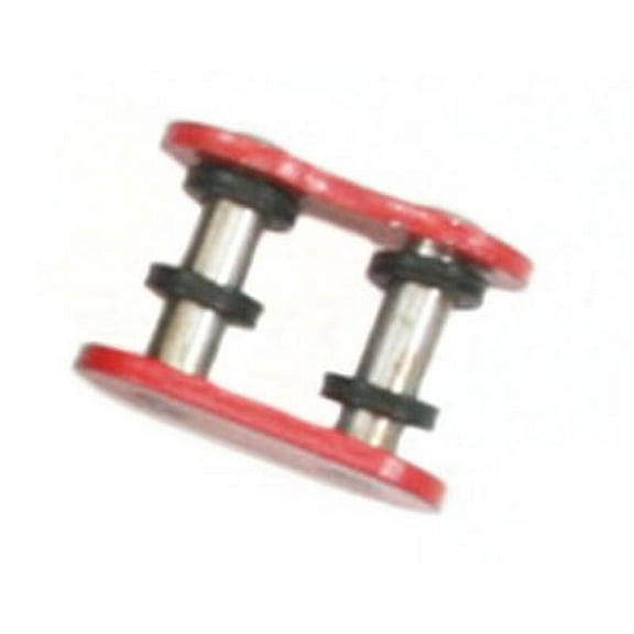 Factory Spec, FS-520-OR-RML, O-Ring Chain Master Link Rivet Style Red 520 Pitch ORing