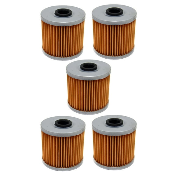 Factory Spec, FS-700, Kawasaki KLT250 KLR650 Bayou Lakota Mojave Oil Filters 5 Pack