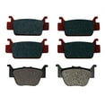 thumbnail image 1 of Factory Spec, Front & Rear Brake Pads for Honda Rincon 680 4x4 fits 2006-2022 models, 1 of 1