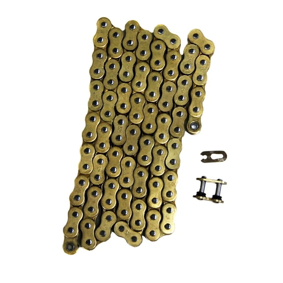 Factory Spec, Gold 520x96 O-Ring Drive Chain compatible with Honda 2006-2009 TRX450R & 2006-2014 TRX450ER