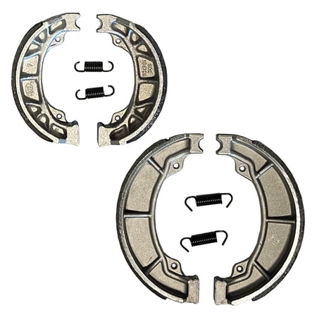 Factory Spec, KIT-7115116, Front & Rear Brake Shoes compatible with Honda ATC185, ATC185S, ATC200, ATC200E, ATC200ES, ATC125M SEE YEARS