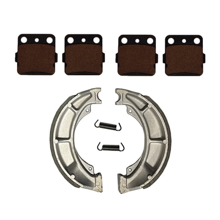 Factory Spec, KIT-7409409131, Front Brake Pads & Rear Brake Shoes for Suzuki fits 2004-2009 Quadsport 250 LT-Z250