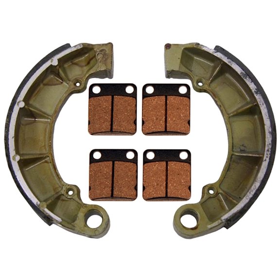 Factory Spec, KIT-7414414111, Front Brake Pads & Rear Brake Shoes Kawasaki Prairie 300 & Prairie 400 2x4 4x4