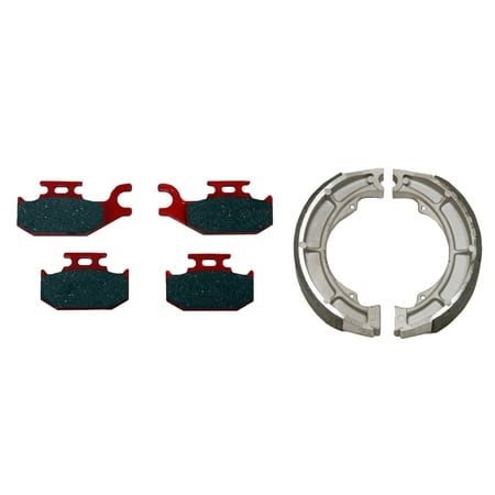 Factory Spec, KIT-7450453128, Front Brake Pads & Rear Brake Shoes 2008-2015 Suzuki King Quad 400