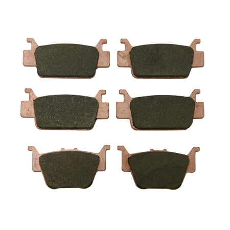 Factory Spec, KIT-7454454408SV, Front & Rear Severe Duty Brake Pads compatible with Honda Rincon 680 4x4 fits 2006-2022 models