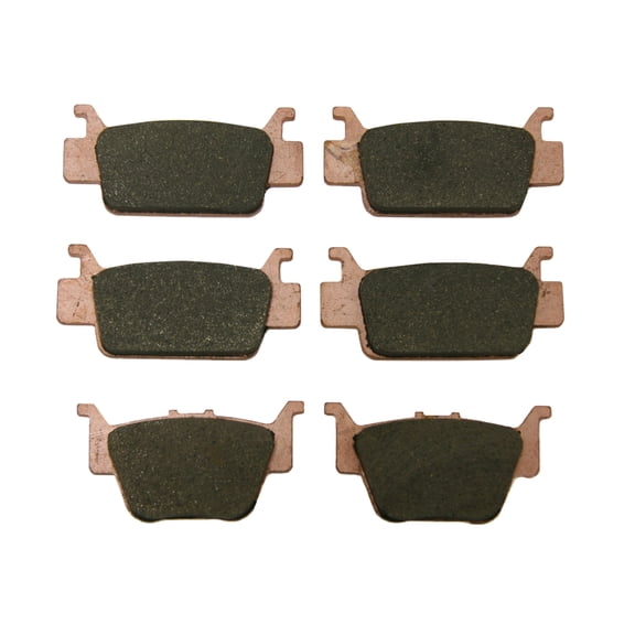 Factory Spec, KIT-7454454408SV, Front & Rear Severe Duty Brake Pads compatible with Honda Rincon 680 4x4 fits 2006-2022 models