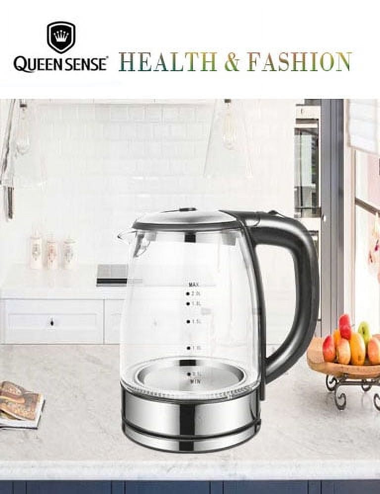 Factory Store] QUEEN SENSE SpeedBoil Cordless Electric Kettle