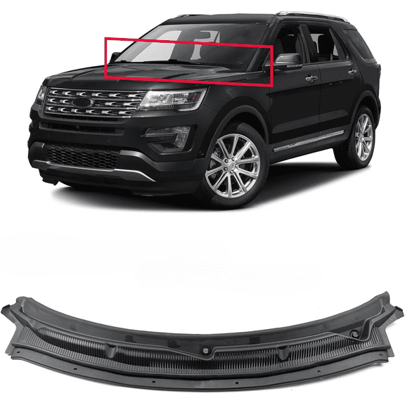 Factory- Top Windshield Cowl Grille For Ford Explorer 2011-2019