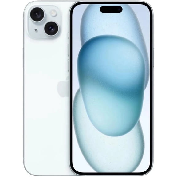 Pre-Owned Factory Unlocked Apple iPhone 15 Cell Phone, AP-2846M, 256GB 6GB RAM Blue