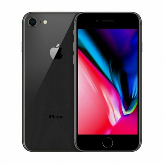 Pre-Owned Factory Unlocked Apple iPhone 8 Cell Phone 64GB Space Gray