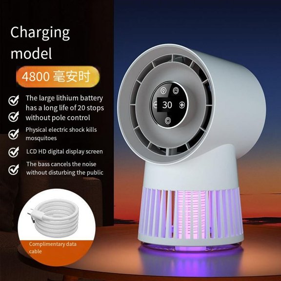 Factory Wholesale Indoor Bug Zapper Shock Pest Control Anti Mosquito Repeller Lamp Usb Rechargeable Mosquito Killer Lamp