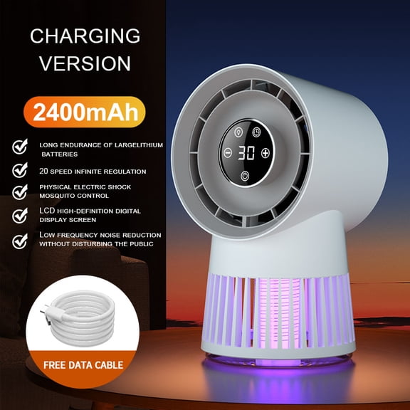 Factory Wholesale Indoor Bug Zapper Shock Pest Control Anti Mosquito Repeller Lamp Usb Rechargeable Mosquito Killer Lamp
