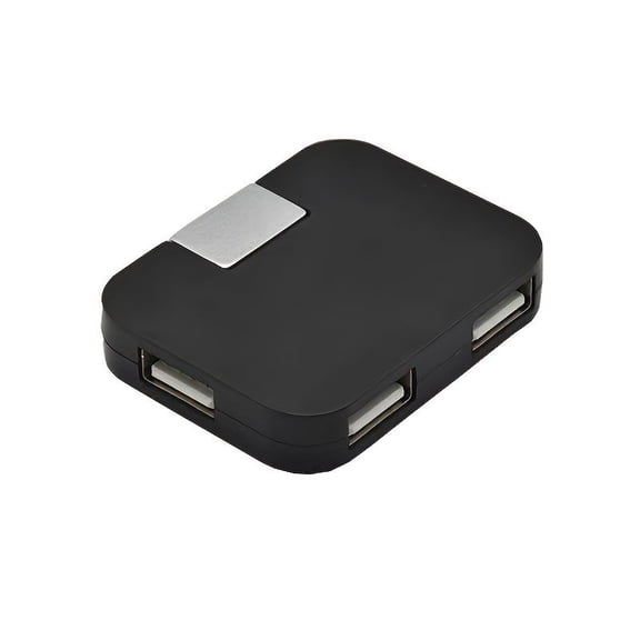 Factory sales usb2.0hub splitter one to four hub folding square 4-port expander multi-interface expander