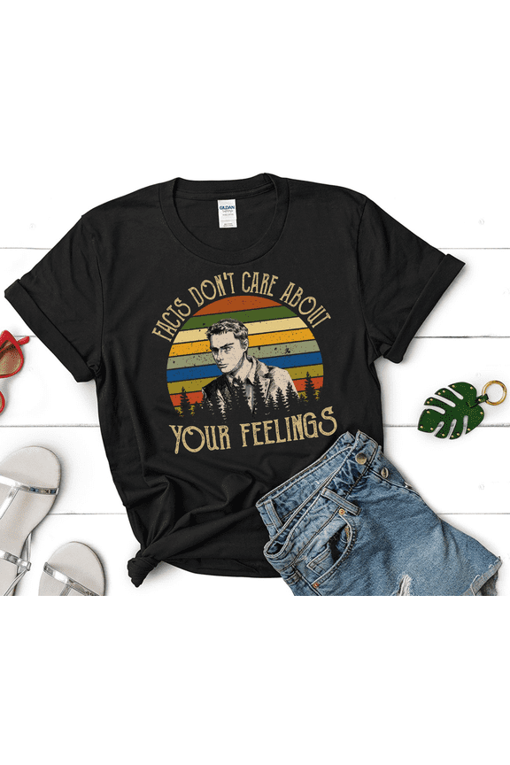 Facts Don't Care About Your Feelings Vintage T-Shirt – Bold Statement Unisex Tee