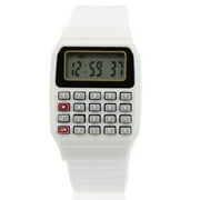 ESTON Fad Children Silicone Date Multi-Purpose Kids Electronic Calculator Wrist Watch
