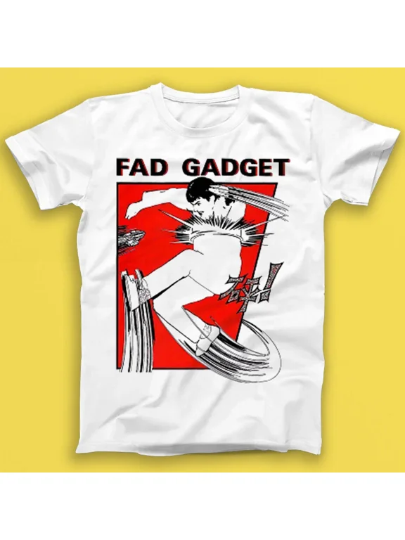 Fad Gadget Fireside Favourites New Wave Punk MusicGift Tee Tshirt 2076