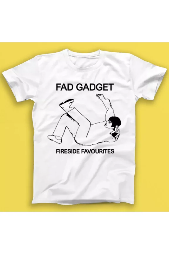 Fad Gadget Fireside Favourites New Wave Punk MusicGift Tee Tshirt 2077