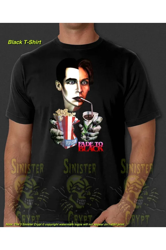 Fade To Black Horror Cult Classic 1980 Film New T-Shirt S-6XL