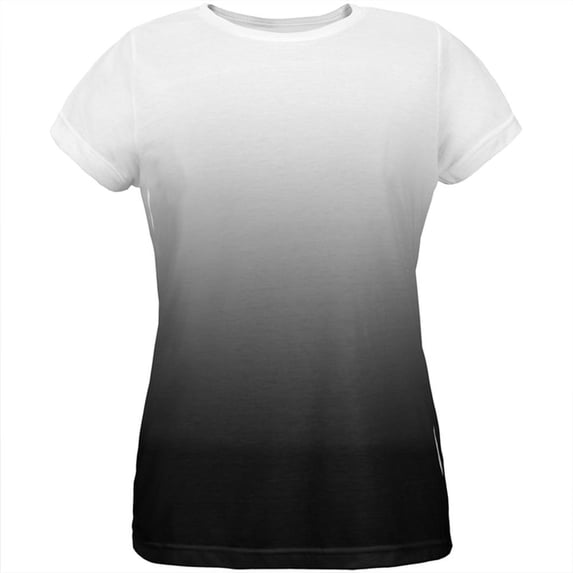 Fade to Black All Over Womens T Shirt Multi LG