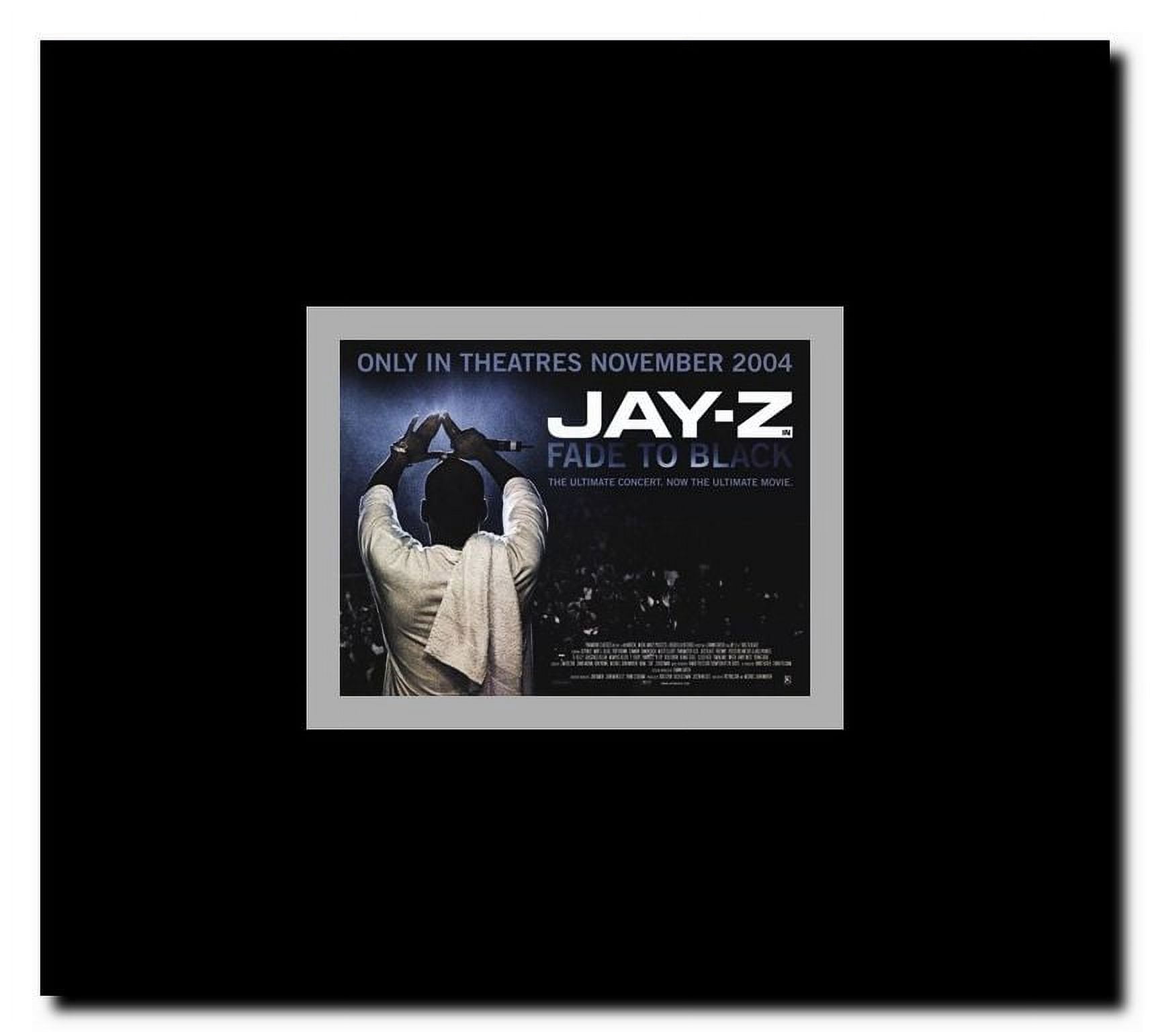 Fade to Black Framed Movie Poster