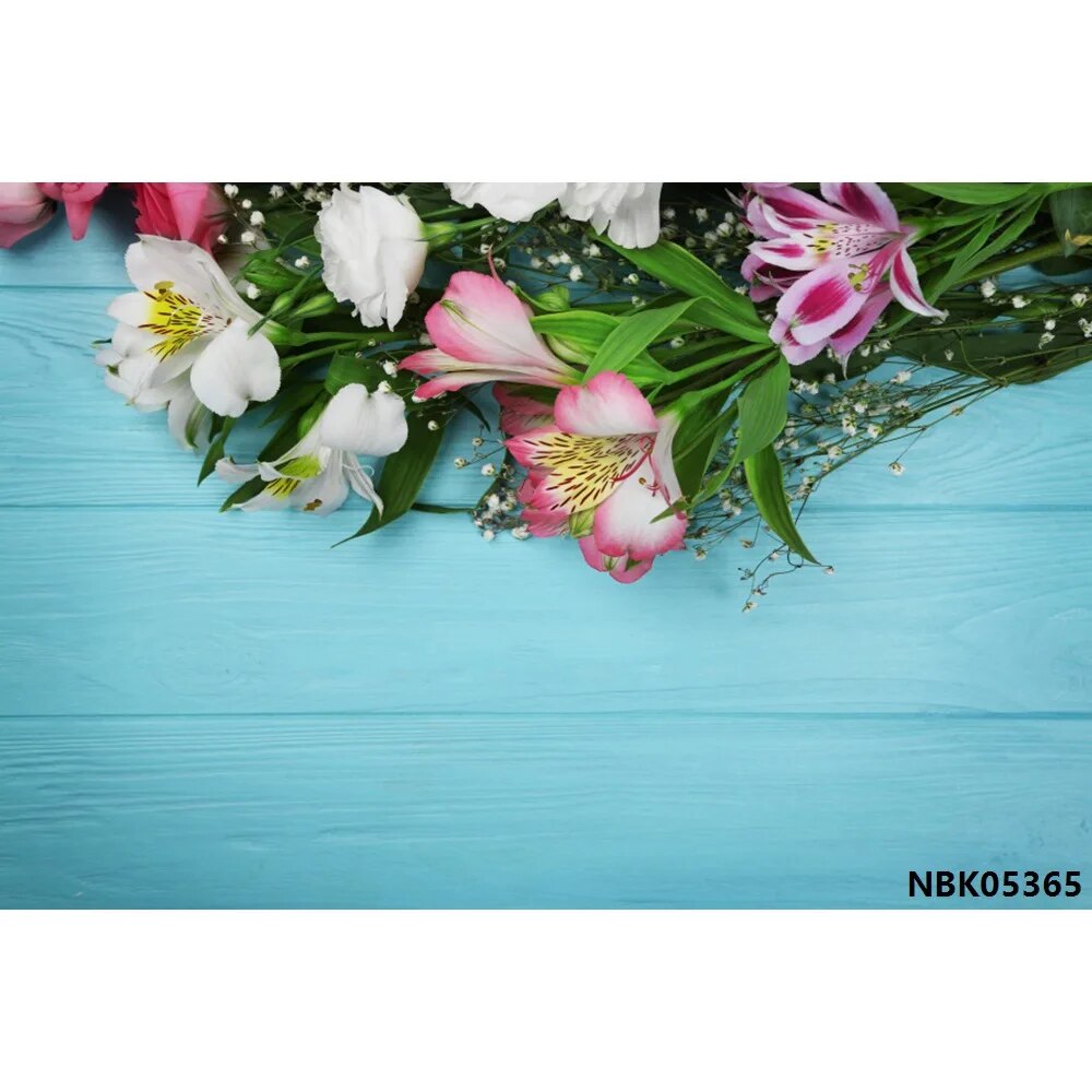 CGXINS Fotohintergrund – 2,1x1,5 M, Holzbrett Mit Gänseblümchen, Für Baby-Shooter, Geburtstage, Hochzeiten