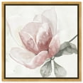thumbnail image 1 of Faded Blush Rose Floral Fine Wall Art Canvas Wall Art by Art Remedy, Gold Floater Frame, 31.5" x 31.5", 1 of 6