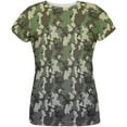 thumbnail image 1 of Faded Camo All Over Womens T Shirt Multi SM, 1 of 2