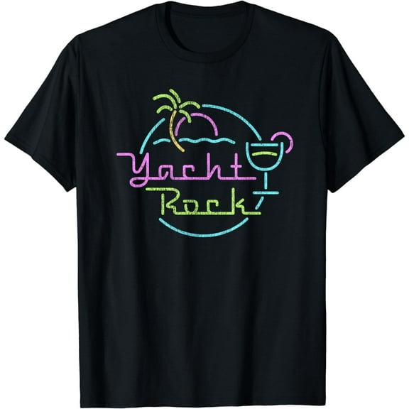 Faded Cocktail Hour Yacht Rock T-Shirt