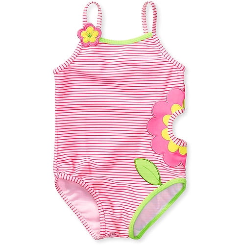 Faded Glory - Baby Girls' Swimsuit - Walmart.com