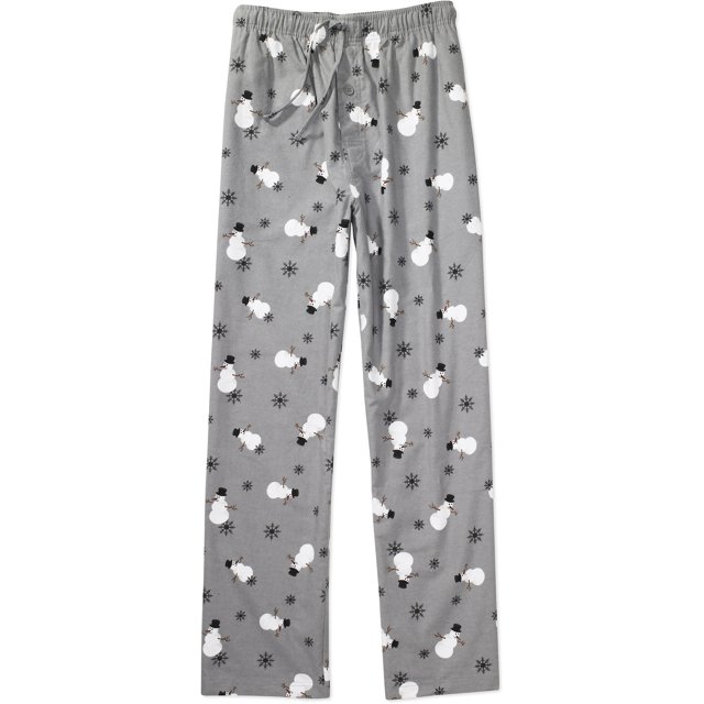 Faded Glory Big Men's Holiday Flannel Sleep Pant, Size 2XL