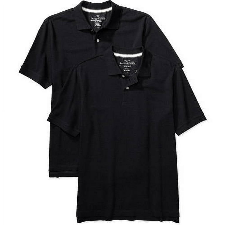 walmart faded glory men's polo shirts