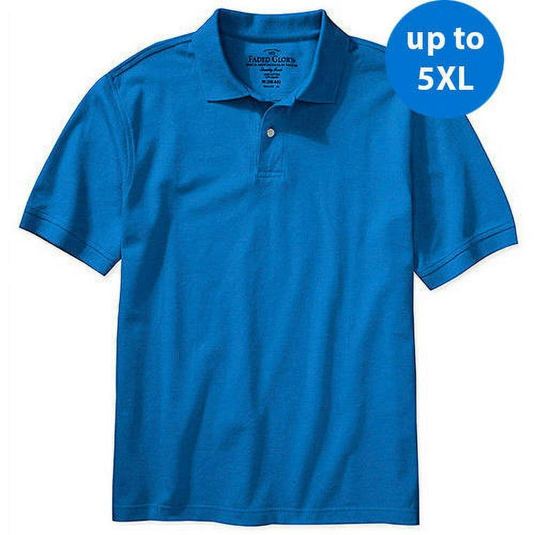 walmart faded glory men's polo shirts
