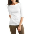 thumbnail image 1 of Faded Glory Boatneck Top Solid, 1 of 2